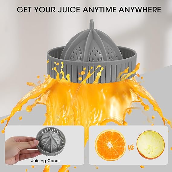 EXPRIMIDOR DE FRUTA ELECTRICO PORTATIL CON USB