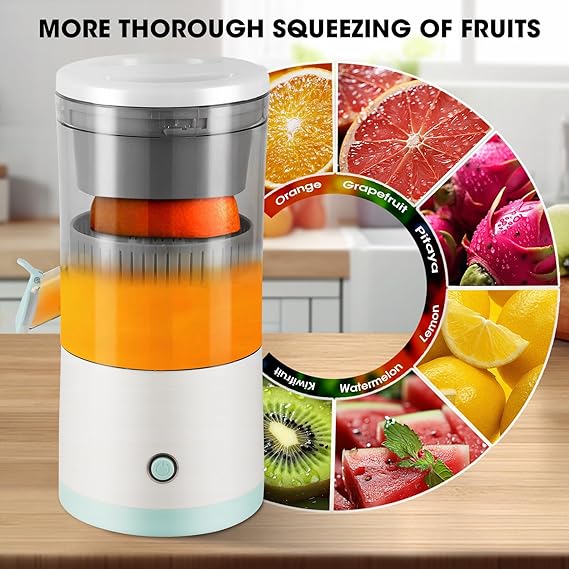 EXPRIMIDOR DE FRUTA ELECTRICO PORTATIL CON USB