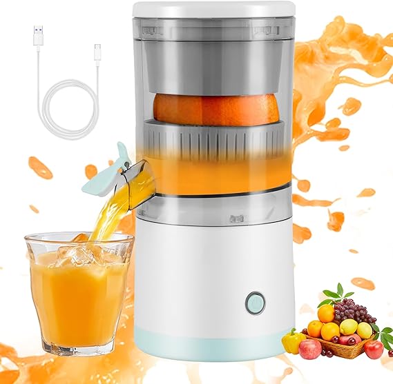 EXPRIMIDOR DE FRUTA ELECTRICO PORTATIL CON USB